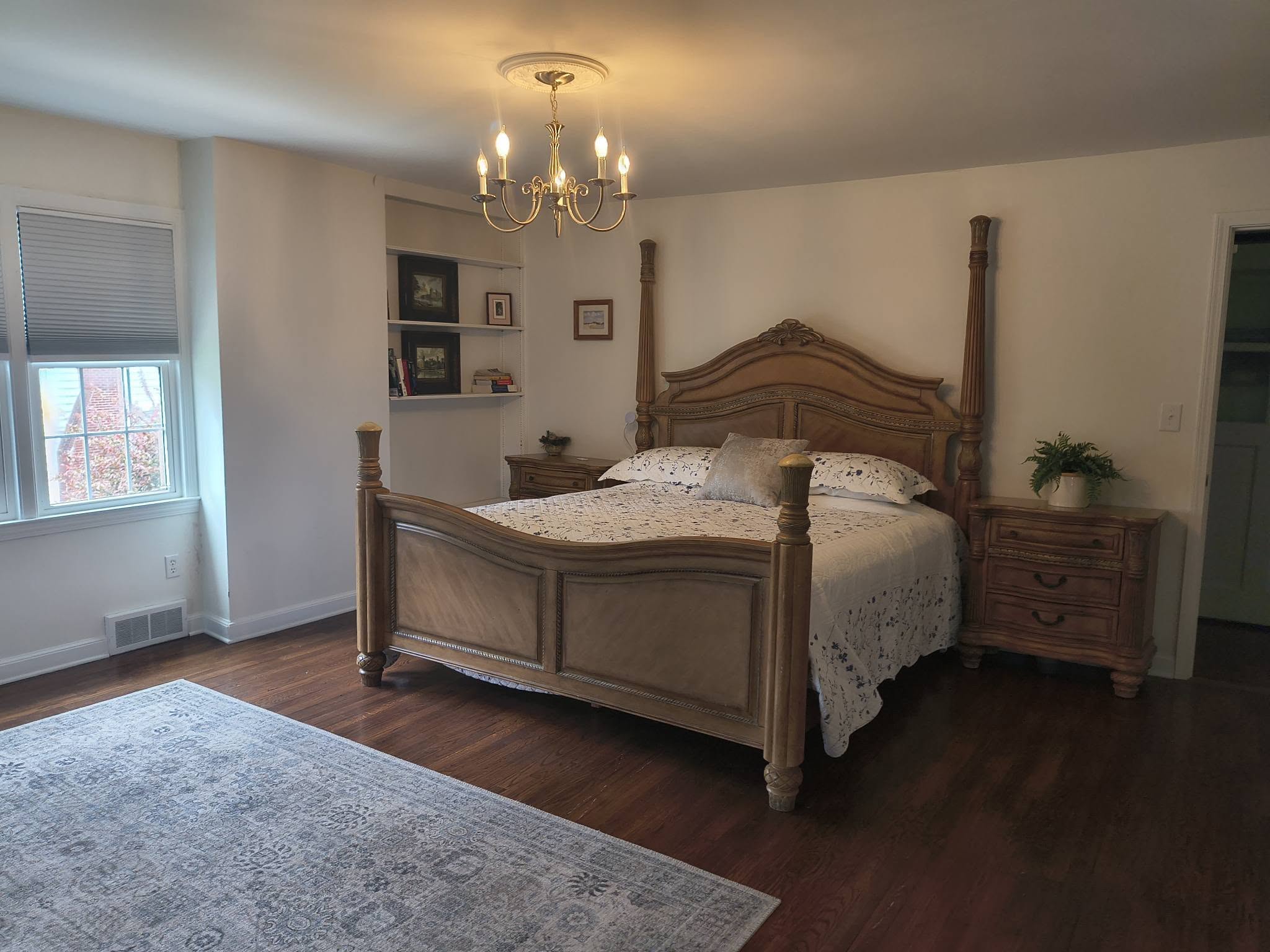 A spotless room cleaned by A Clean Slate